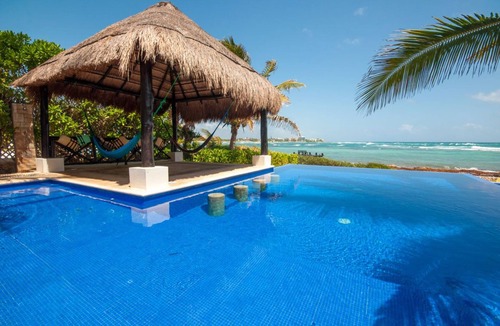 Akumal House | Villa Valhalla Luxurious Ocean Front Great Vacation Home