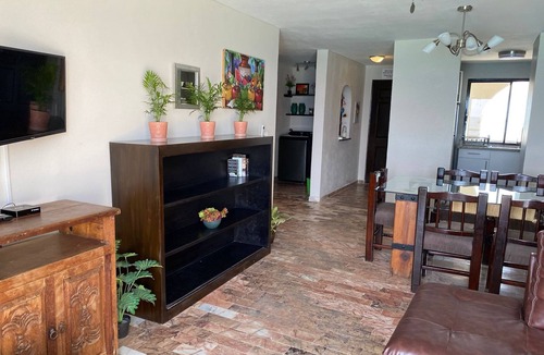 Zona Hotelera Condo | Villas Marlin Renovated Beach and Ocean Front 2 Bed, 2 Bath, 2 Story Penthouse