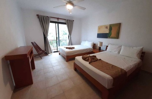 Cozumel Apartment | VILLAS MAYALUUM, 3-BR APT, 50 feet from sea