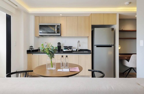 Roma Norte Apartment | w* | Majestic Loft w/Elegant Balcony in Colima