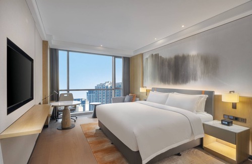 Linwei Qu Hotel | Wyndham Grand Plaza High-Tech Weinan
