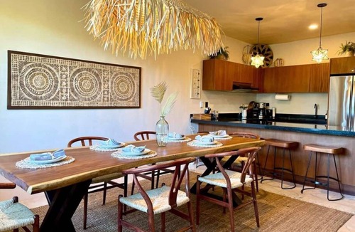 Zama Condo | Your oasis awaits at our luxury penthouse-100% private rooftop with plunge pool, stunning views, 2 additional shared pools on the ground floor and a building elevator just outside the front door. FREE extras, backup generator and water softener.