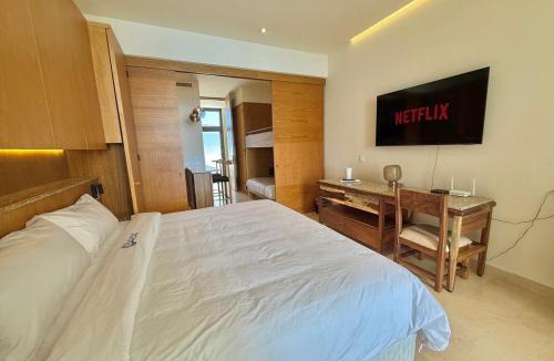 La Cruz de Huanacaxtle Apartment | Zantamar Penthouse 603B, right on the beach