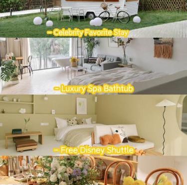 不觉晓晨曦花园别墅 Bujuexiao Dawn Garden Villa Shanghai - Free daily shuttle bus to Disneyland, exquisite and beautiful garden courtyard, private spa bathtub in each room, hearty daily breakfast provided for all guests