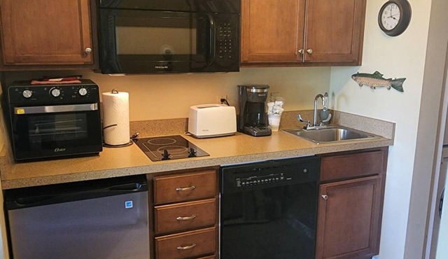 1 bedroom 2 bath condo overlooking Grand Traverse Bay and Acme Creek in Williamsburg
