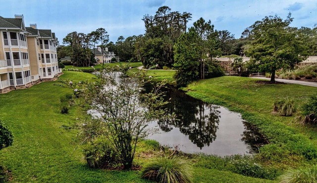 1222 Penthouse 3/3 retreat-golf course view-pool & hot tub in Saint Augustine