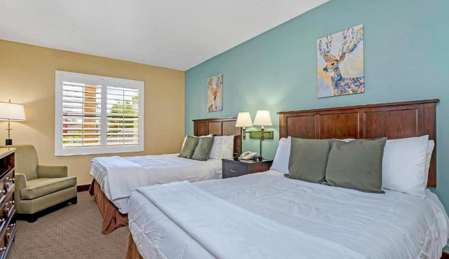 1BR 2 Queens Apt-Hotel with Pool & Hot Tub, near Disney & Universal Studios! in Orlando