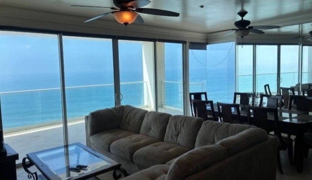 3 Bedrooms and 2 Bathrooms Exclusive Condo. Beachfront