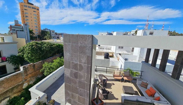 3BR Centro Home w/Rooftop – Walk to Olas Altas Beach
