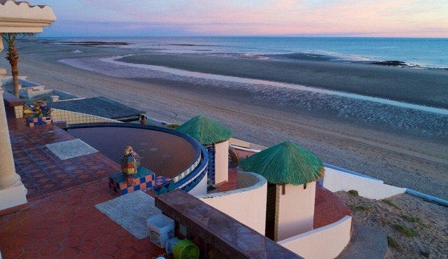 4Br/4Ba Beachfront Home in Las Conchas, owners suite can be added as 5 bedroom