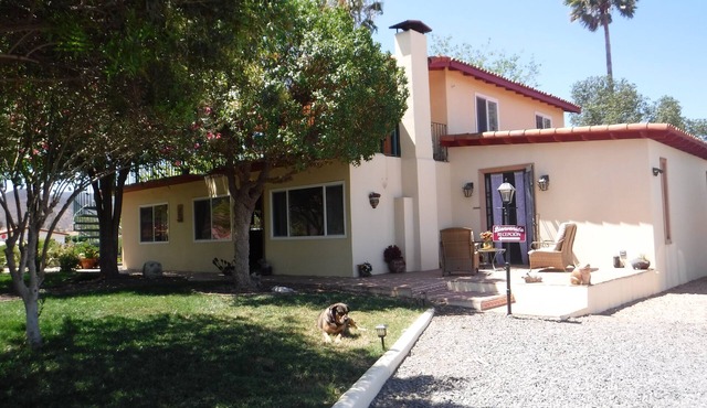 A country house in a vineyard