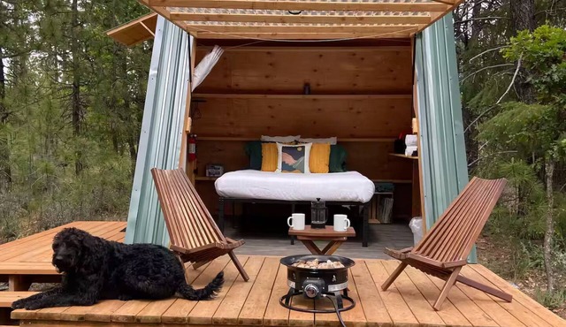 A-Frame Tiny Cabin in the Woods in Goldendale in Goldendale