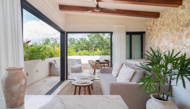 Aldea Zama Penthouse | Private Plunge Pool, Jungle Views & Gated Community