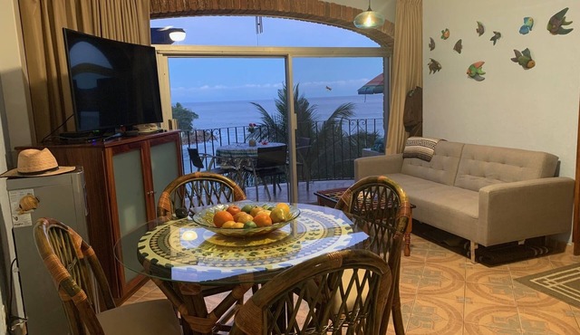 Amazing Oceanfront Puerto Vallarta Studio condo from 70 a night.