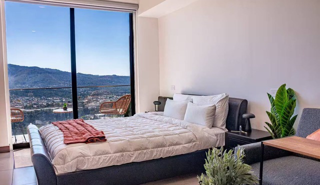 Apartamento + vista panorámica a las montañas en zona 13 ciudad de Guatemala