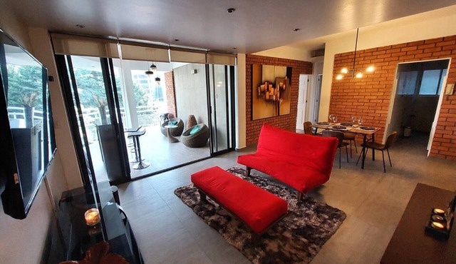 Apartment with terrace, Polanco near Chapultepec forest