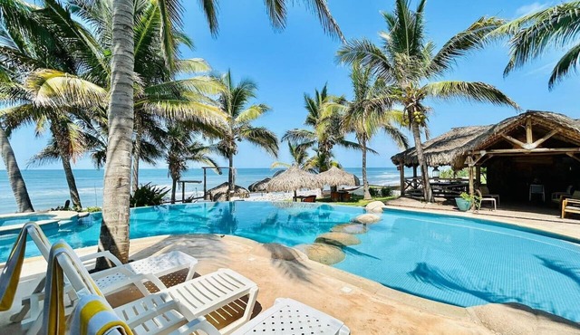 Beachfront Space with Pool By PartnerHost