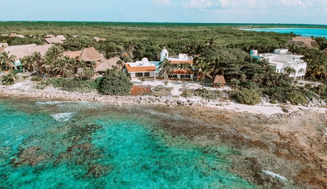 Beachfront CASA PAAMUL Riviera Maya-Tulum