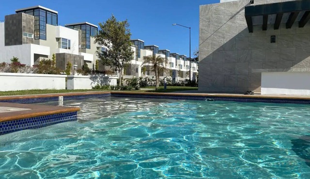 Beautiful 3-bedroom house with amazing ocean views and AC in charming Rosarito