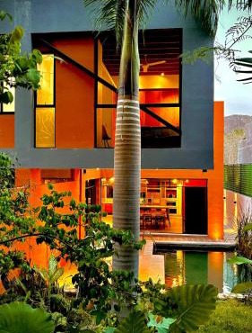Beautiful private villa with an ecological pool