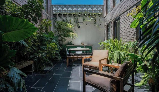 Bright 2BR condo with Stunning Patio in Escandon