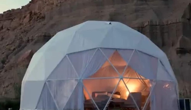 Capitol Reef Glamping Getaway: Beautiful Pet-Friendly Dome near Hanksville, Utah in Wayne County