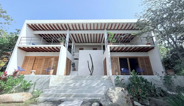 Casa Azul Beach House in Puerto Escondido