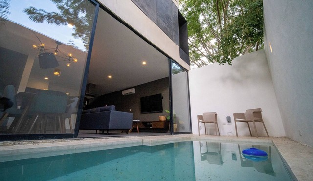Casa boutique rooftop y alberca en Temozon Norte