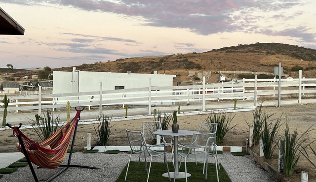 Casa Monarca is a beautiful fully furnished house in El Valle de Guadalupe in Guadalupe