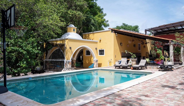 Casona Abuelos in Merida, perfect location for a family trip.