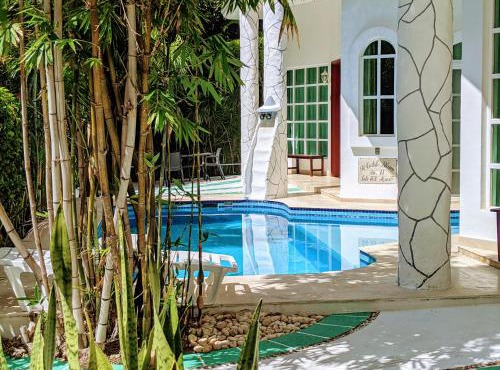 Castillo Playacar Fase 1 9br 3Kitchen Pool walk to Beach 5th Ave 25max