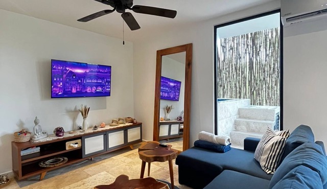 Charming apartment in soothing Tulum perfect for your getaway beach is 5 mins