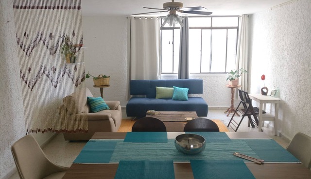 Clean spacious apartment w/pool. Central Cancun 5 mins from beach
