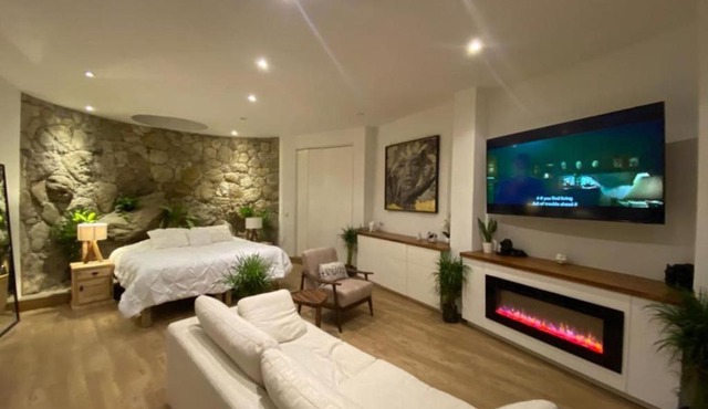 Comfortable loft and great location