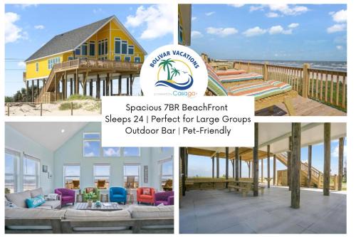 DayDreamer Beachfront w 7 Bedrooms in Gilchrist