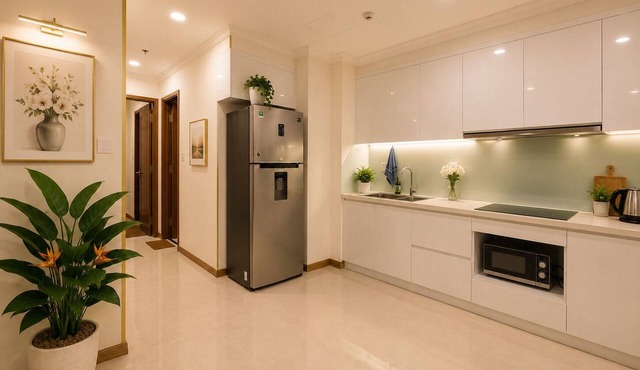 Delightful 2-bedroom condo with AC in Thành phố Hồ Chí Minh