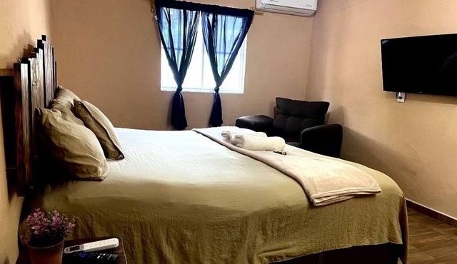 Departamento con Alberca y Aire Acondicionado
