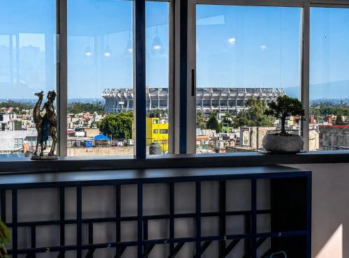 Departamento para 6 personas a 3 Min del Estadio - Terraza - Servicios Exclusivos
