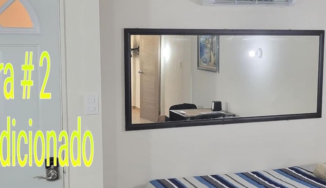 Departamento Privado7, 2 camas matri, parking, cocina equipada, wifi 65 mb, 2 Climas,Centrico,Tv smart