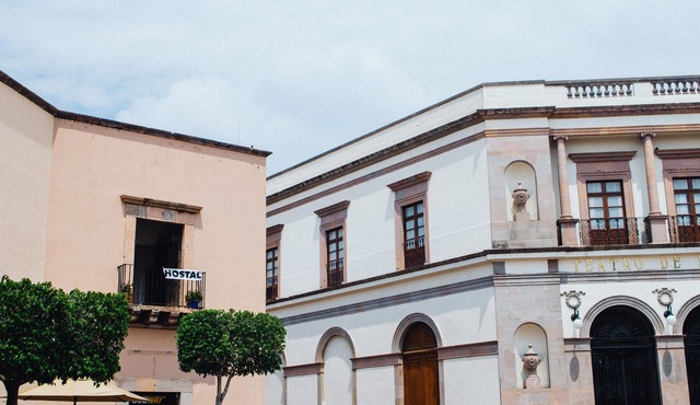Department in front of the theater of the republic