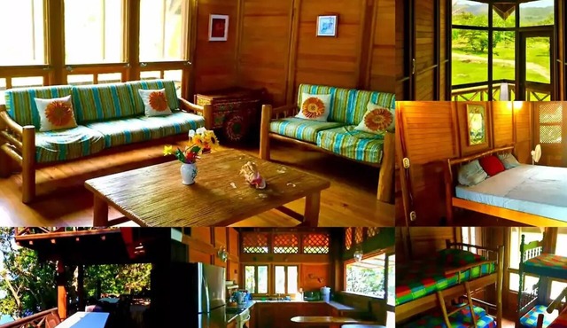 Eco Friendly 3 Story Wooden Cabin @ Superb Beachn