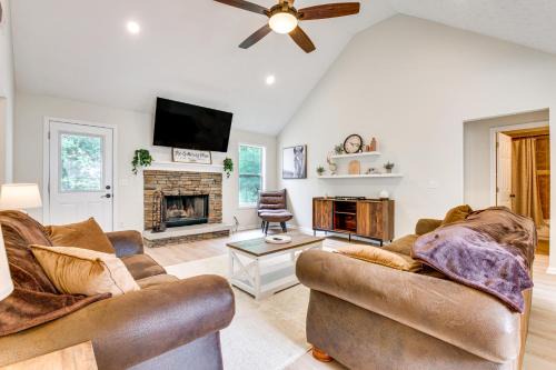 Game Room & Peaceful Deck: Dacula Family Home in Dacula