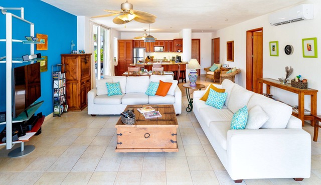 Gorgeous 2BR Condo Directly on Perfect Cozumel Beach !