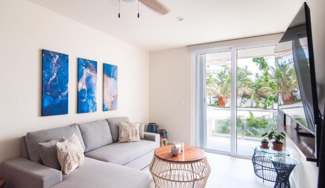 Ground level Garden condo at Akumal south by TAO Santamar