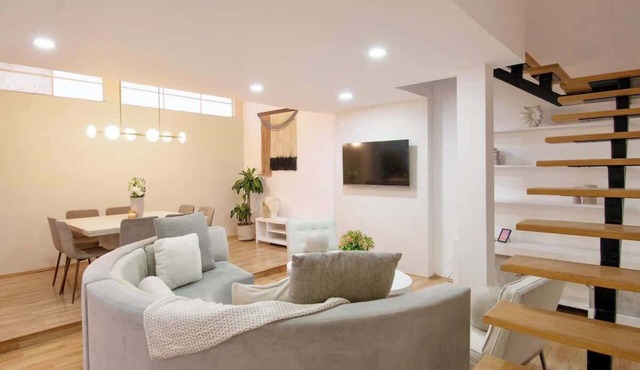 Hermosa Casa + Rooftop Privado | Anzures, Polanco