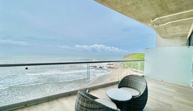 Hermoso departamento a pie de playa en Mazatlán