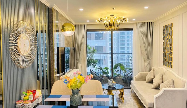 Homestay 2 phòng ngủ nội thất tân cổ điển Luxury