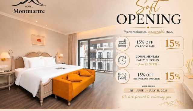 Hotel Montmartre de Sapa - Newly Opened April 2026