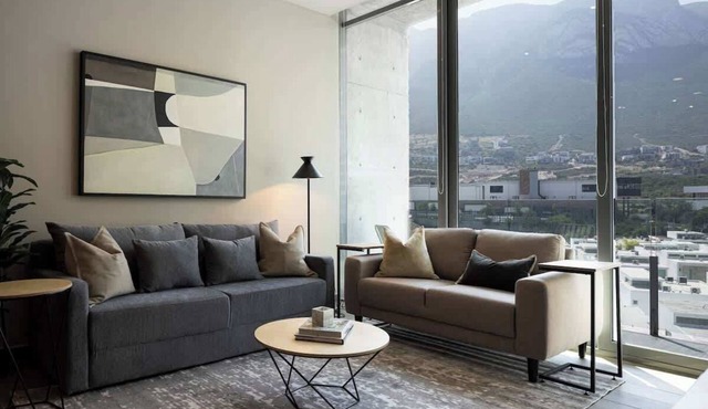 Huasteca Mountain Views, Pool and Balcony