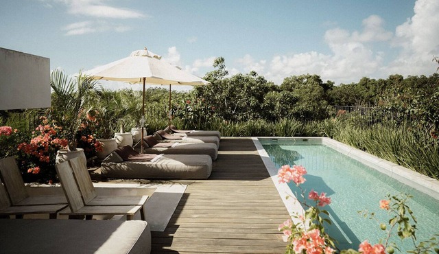 Jungle Luxury with Rooftop Pool in Aldea Zama